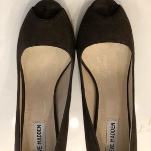 Steve Madden peep toe pump Like New*